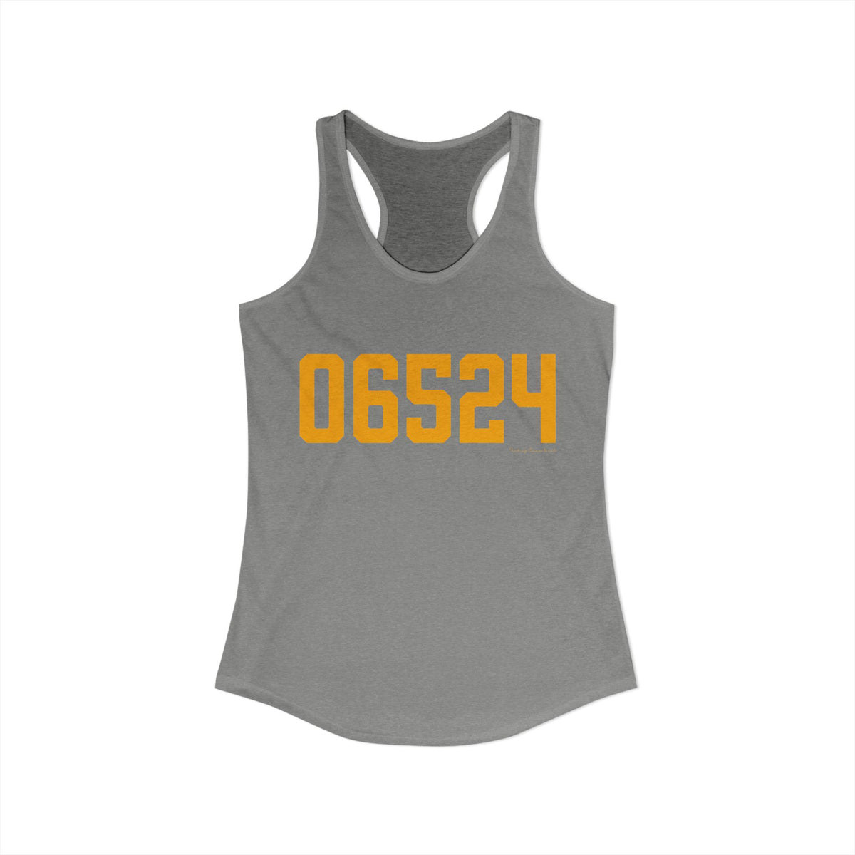 06524 Bethany Connecticut Zip Code Women's Ideal Racerback Tank Top