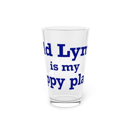 Old Lyme is My Happy Place Pint Glass, 16oz