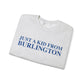 Just a kid from Burlington Unisex Heavy Blend™ Crewneck Sweatshirt