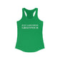 Just a kid from Greenwich Women's Ideal Racerback Tank Top