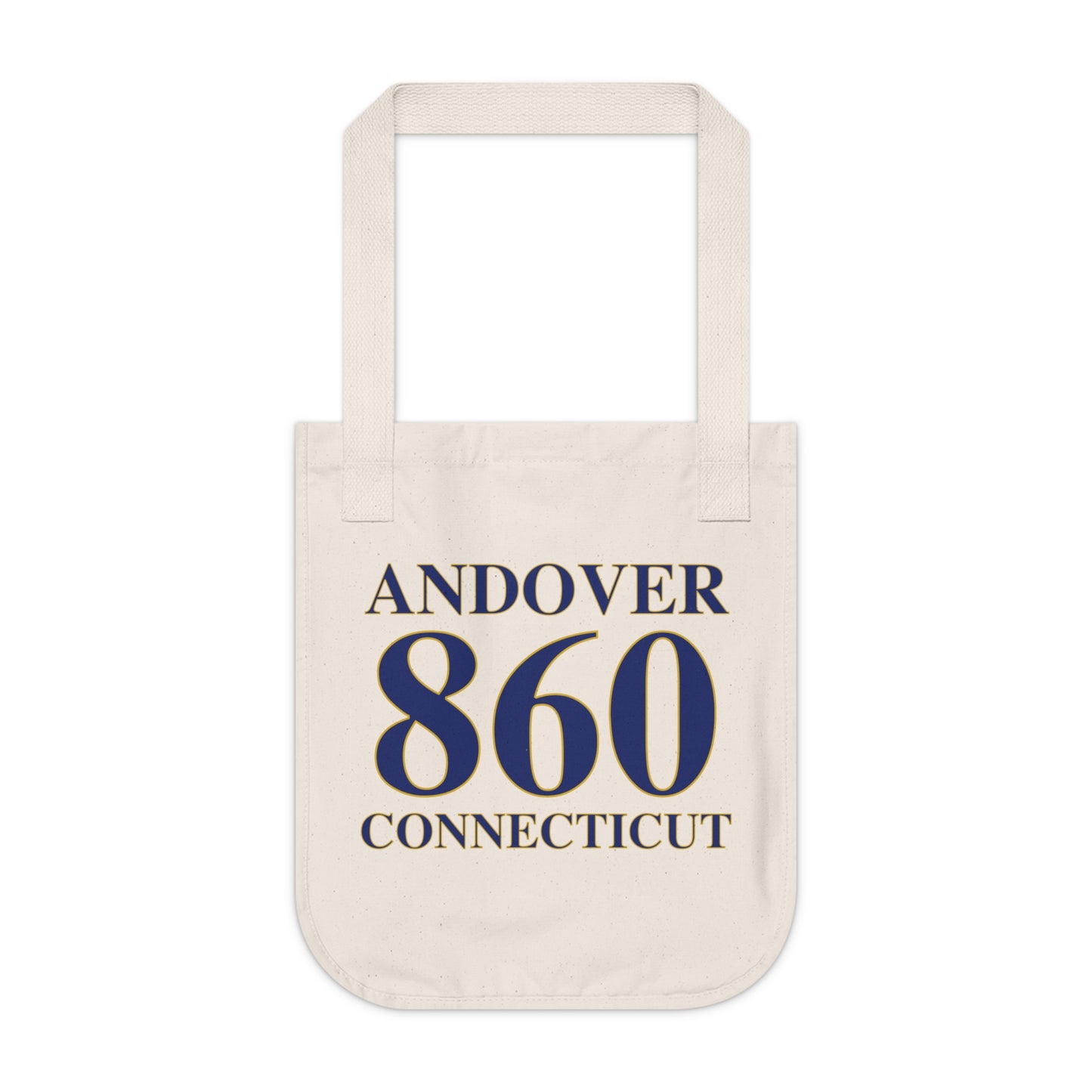 Andover 860 Connecticut Organic Canvas Tote Bag