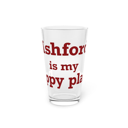 Ashford is My Happy Place Pint Glass, 16oz