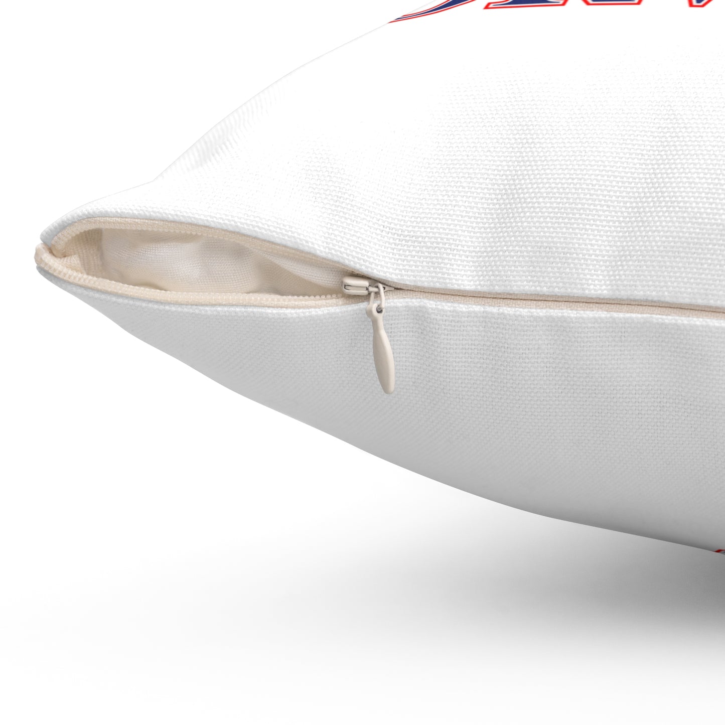 203 Norwalk Red White & Blue Spun Polyester Square Pillow