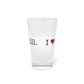 I Heart Strawberry Hill. Pint Glass, 16oz