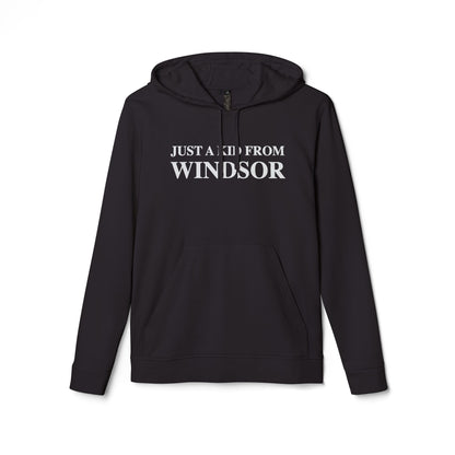 Just a kid from Windsor adidas Unisex Fleece Hoodie