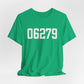 06279 Willington CT Zip Code Unisex Jersey Short Sleeve T-Shirt
