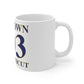Newtown 203 Connecticut  Mug 11oz