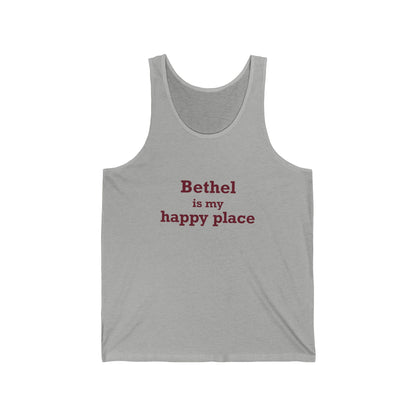 Bethel Is My Happy Place Unisex Jersey Tank Top