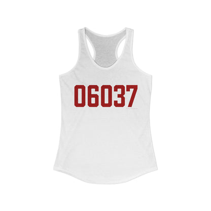 06037 Berlin Connecticut Zip Code Women's Ideal Racerback Tank Top