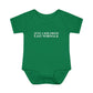 Just a kid from East Norwalk Infant Baby Rib Bodysuit