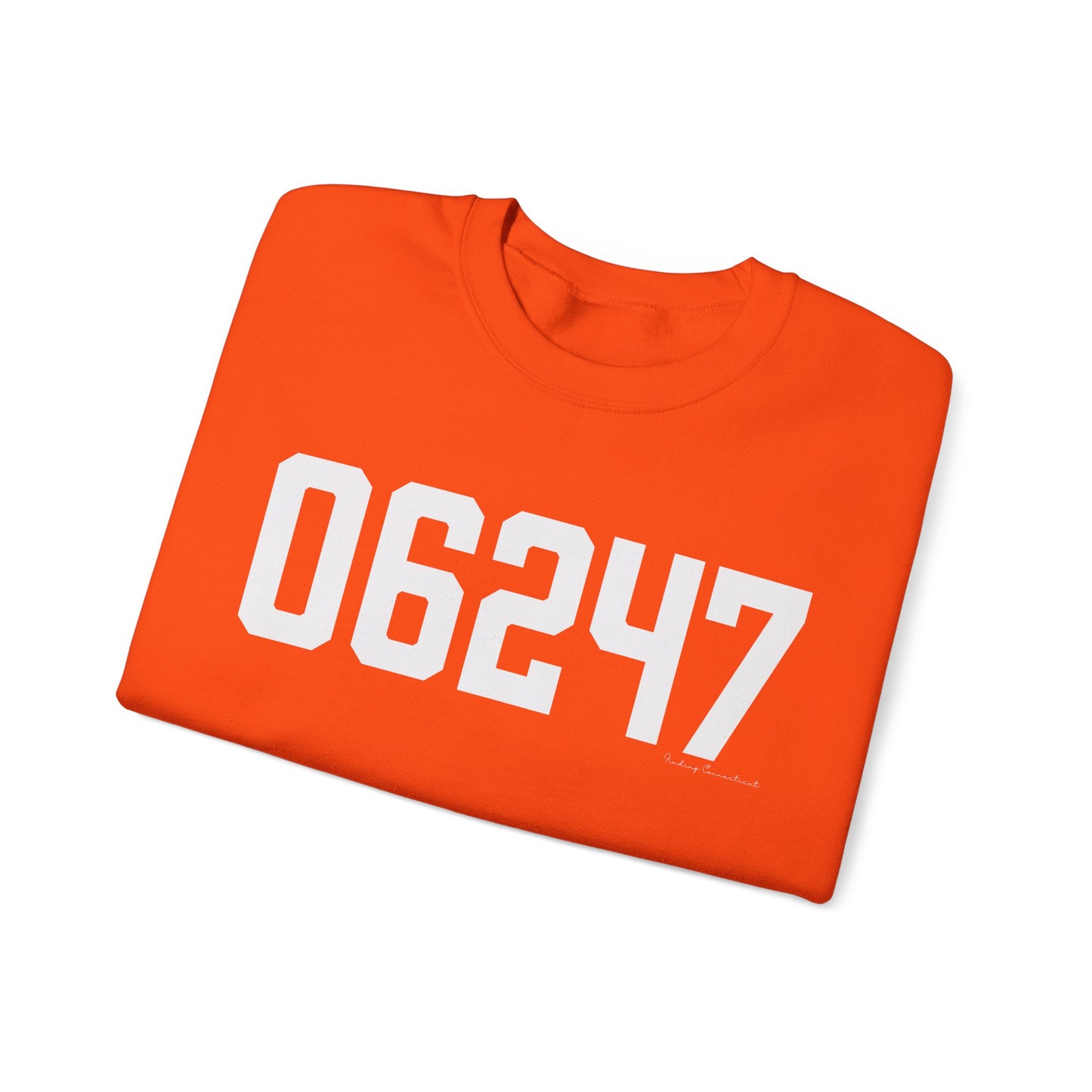 06247 Hampton CT Zip Code Unisex Heavy Blend™ Crewneck Sweatshirt