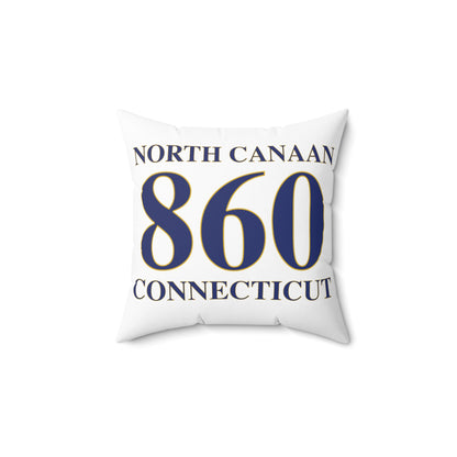 North Canaan 860 Connecticut Polyester Square Pillow