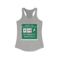 Vintage Merritt Parkway Exit 52 Sign Women's Ideal Racerback Tank Top