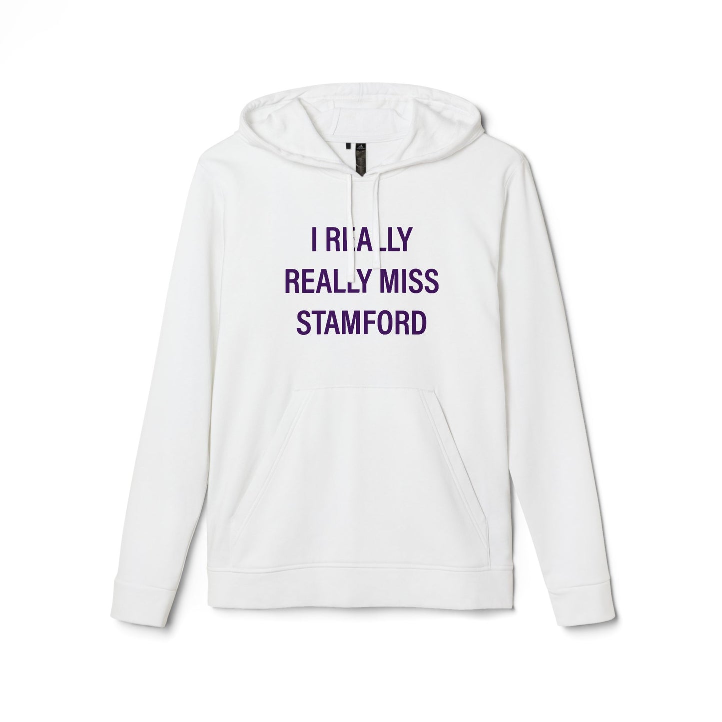 I Really Really Miss Stamford adidas Unisex Fleece Hoodie