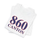 860 Canton Red White & Blue Unisex Jersey Short Sleeve T-Shirt