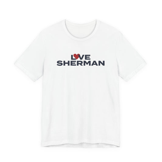 Love Sherman Unisex Jersey Short Sleeve T-Shirt