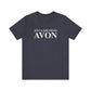Just a kid from Avon Unisex Jersey Short Sleeve T-Shirt