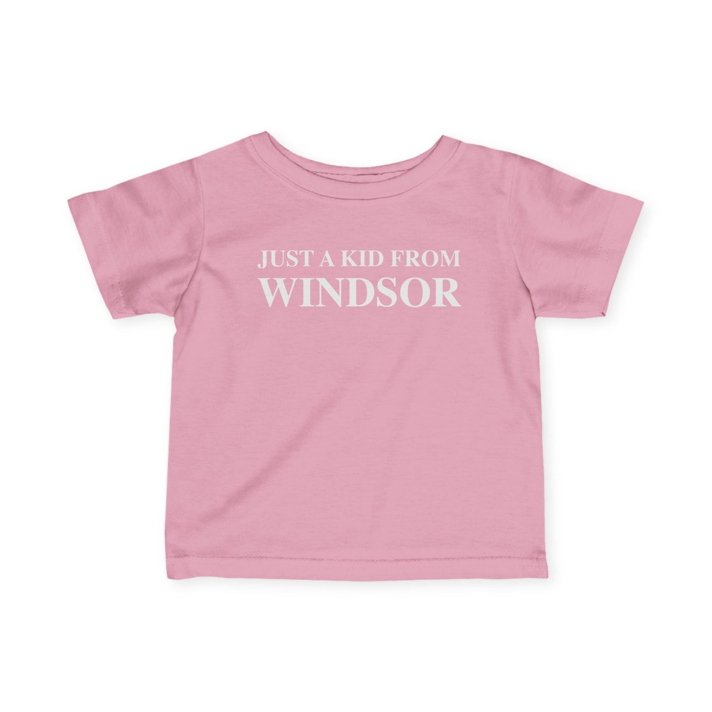Just a kid from Windsor Infant Fine Jersey T-Shirt