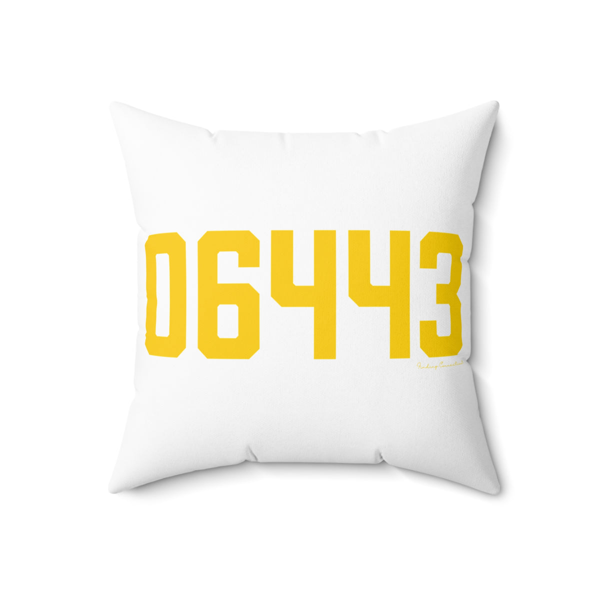 06443 Madison Connecticut Zip Code  Polyester Square Pillow