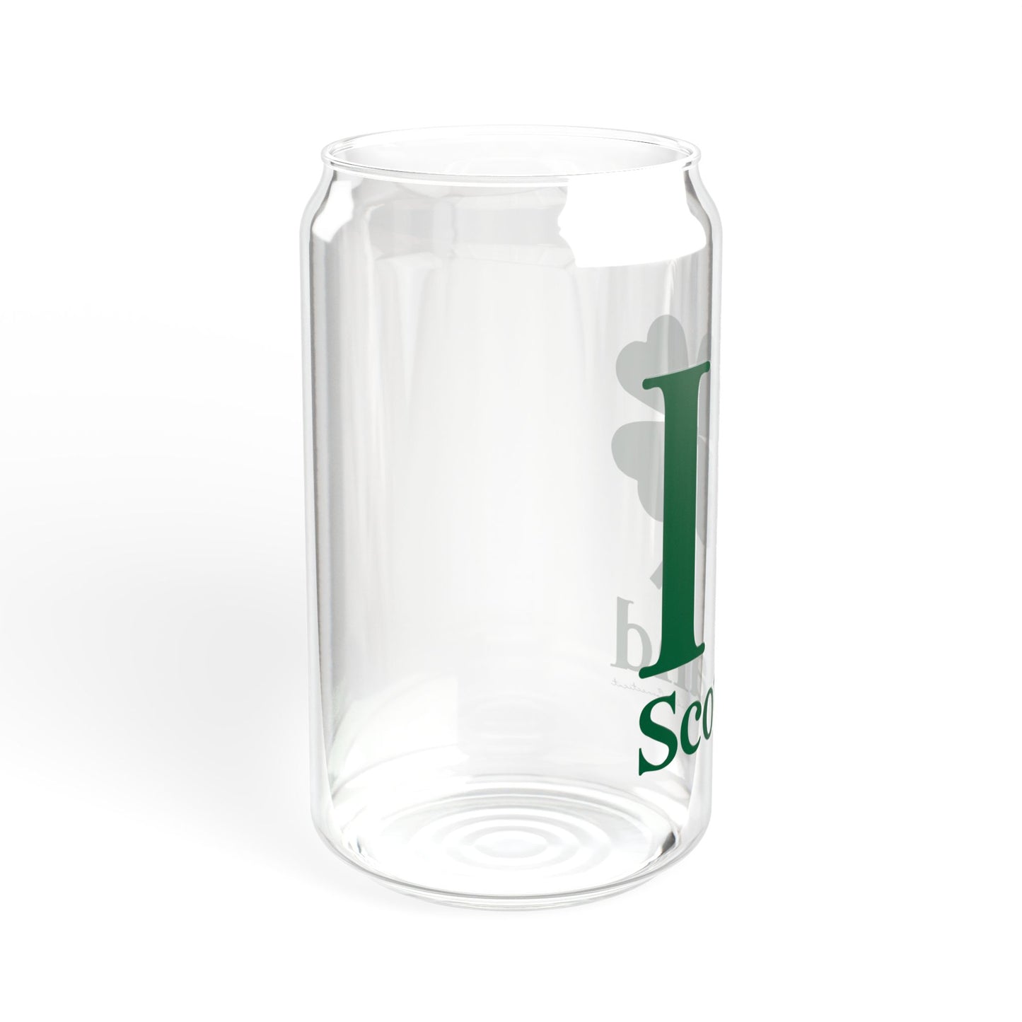 I Clover Scotland Sipper Glass, 16oz