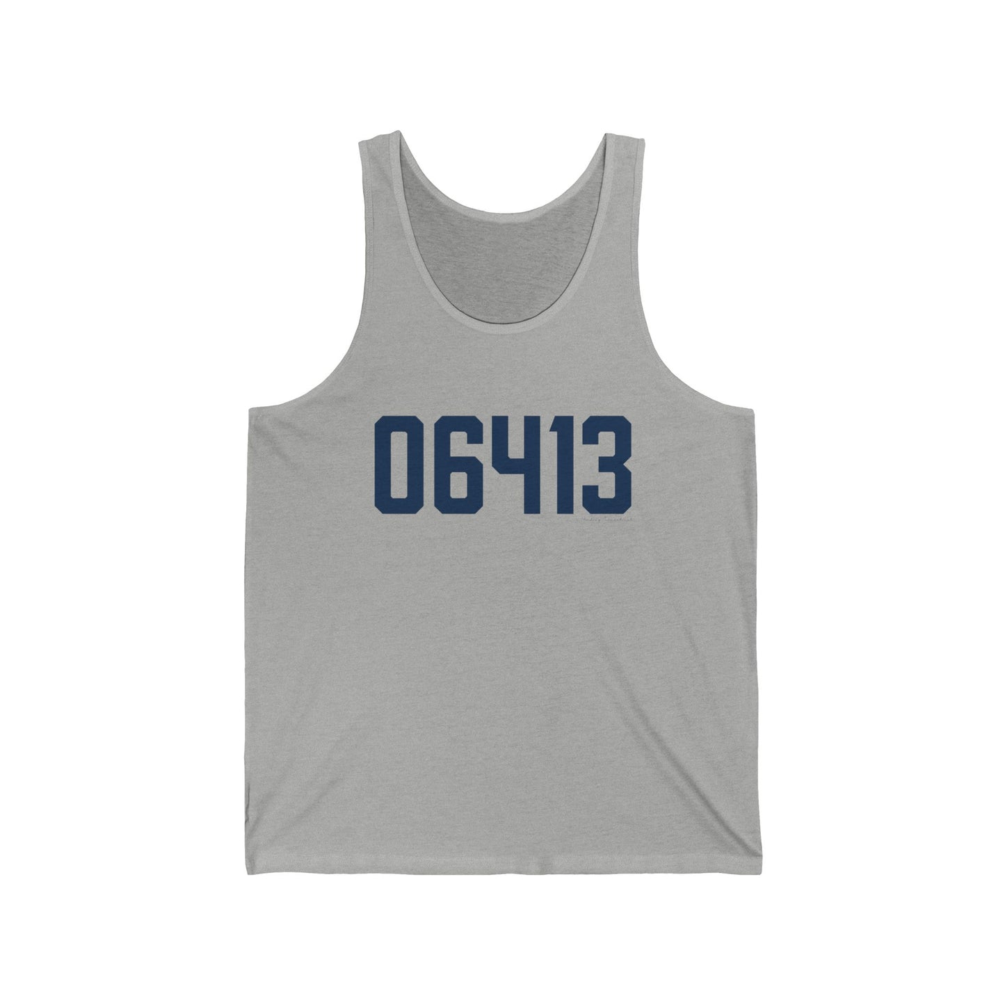 06413 Clinton Connecticut Zip Code Unisex Jersey Tank Top