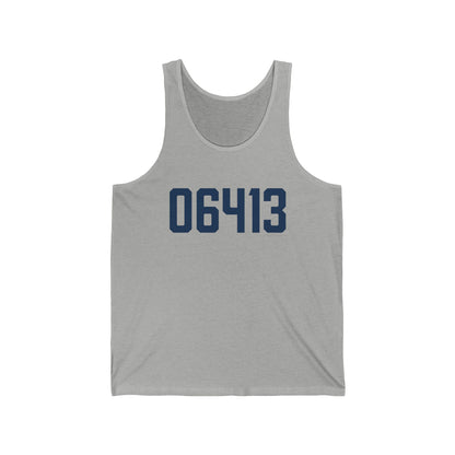 06413 Clinton Connecticut Zip Code Unisex Jersey Tank Top