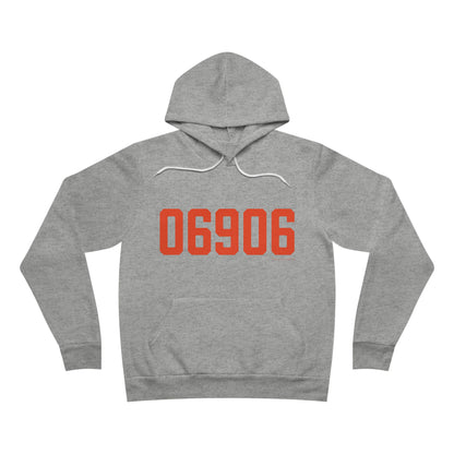 06906 Stamford Connecticut Zip Code Unisex Sponge Fleece Pullover Hoodie Sweatshirt