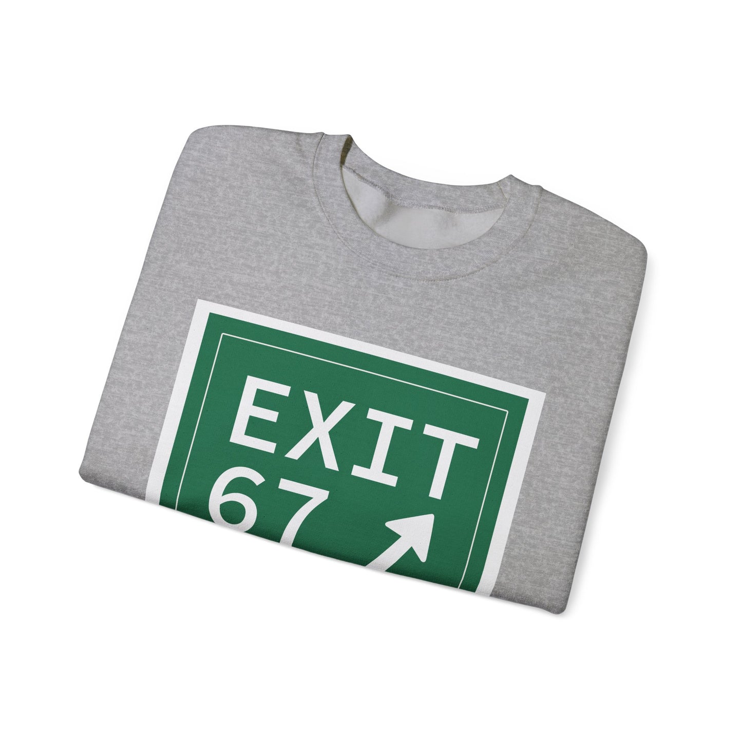 Vintage Exit 67 WCP Sign Unisex Heavy Blend™ Crewneck Sweatshirt