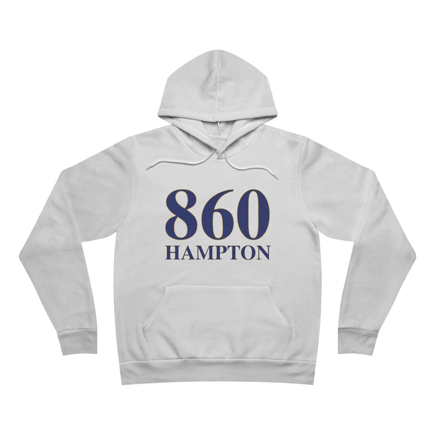860 Hampton Unisex Sponge Fleece Pullover Hoodie