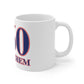 Bethlehem Red, White & Blue Mug 11oz