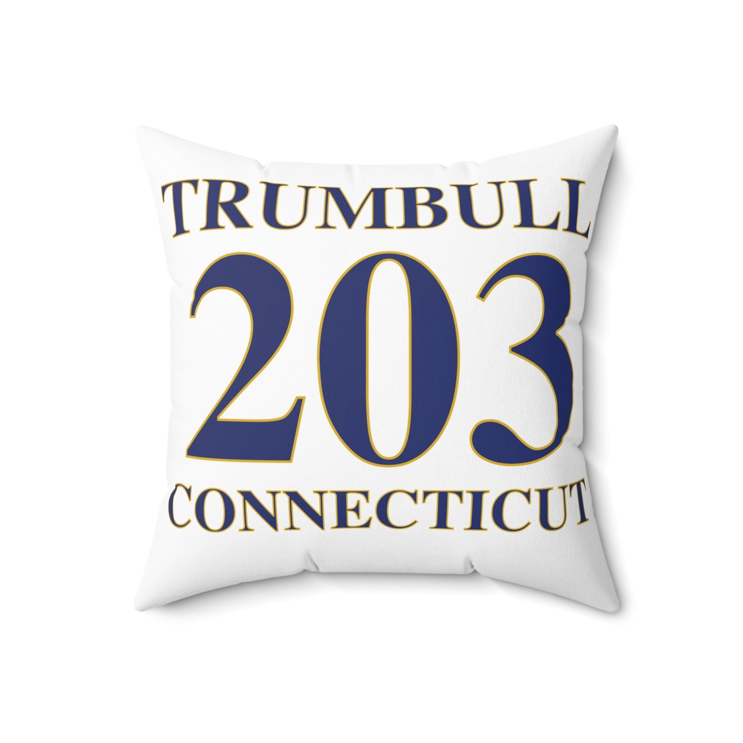 Trumbull 203 Connecticut Spun Polyester Square Pillow