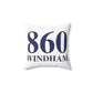 860 Windham Spun Polyester Square Pillow