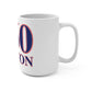 860 Bolton Red, White & Blue Mug 15oz