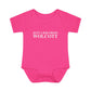 Just a kid from Wolcott Infant Baby Rib Bodysuit