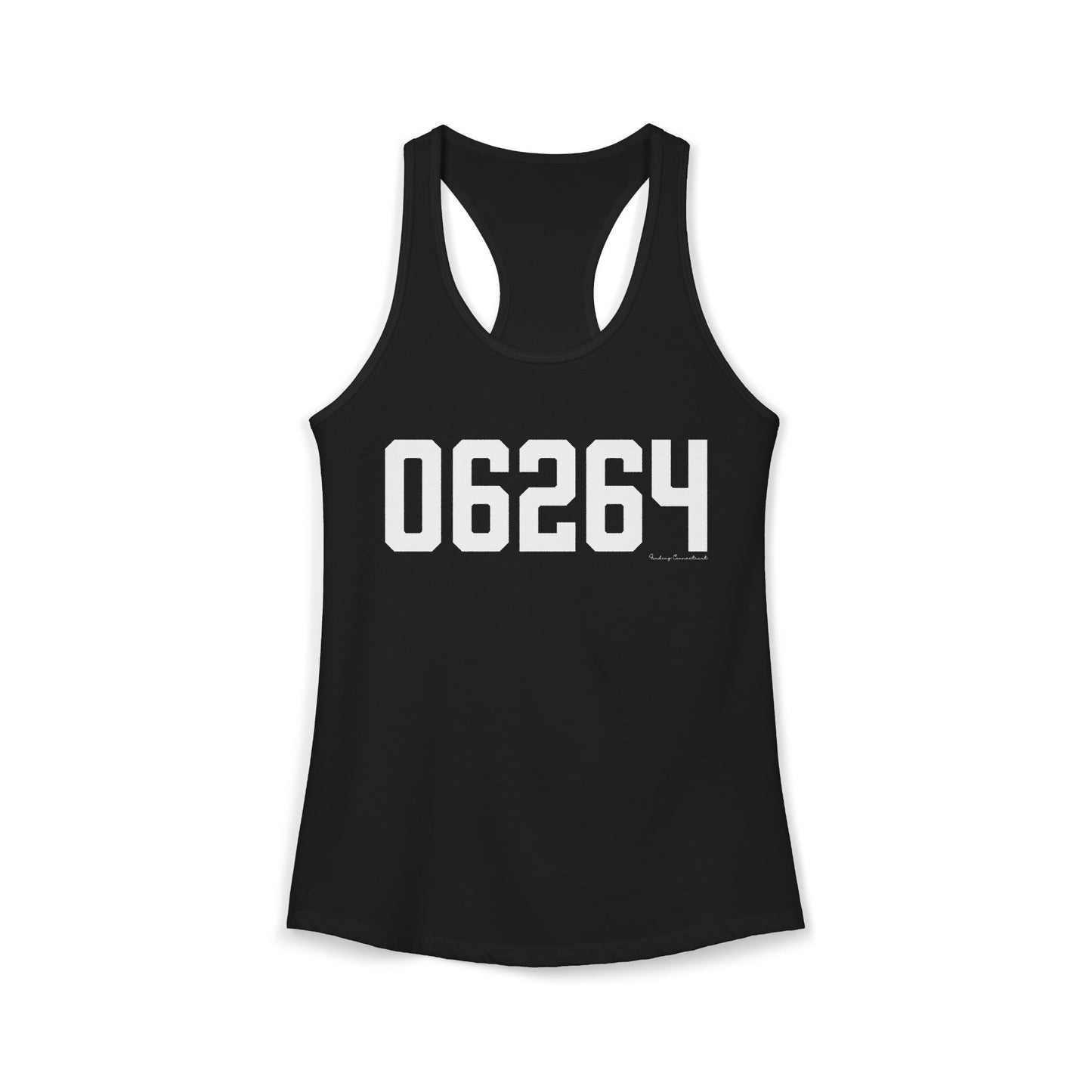 06264 Scotland CT Zip Code Women's Ideal Racerback Tank Top