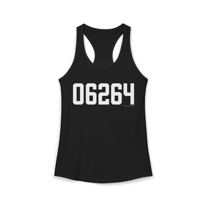 06264 Scotland CT Zip Code Women's Ideal Racerback Tank Top