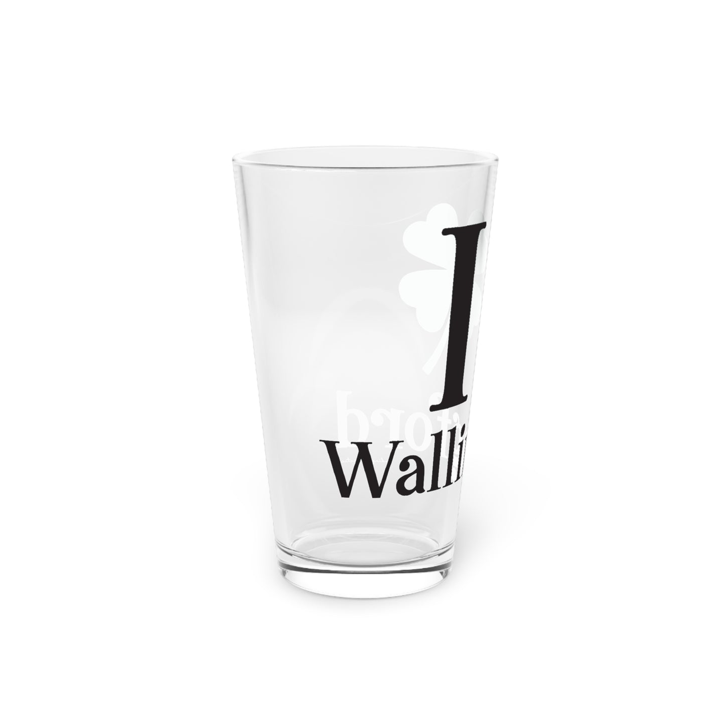 I Clover Wallingford Pint Glass, 16oz