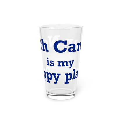 North Canaan is My Happy Place Pint Glass, 16oz