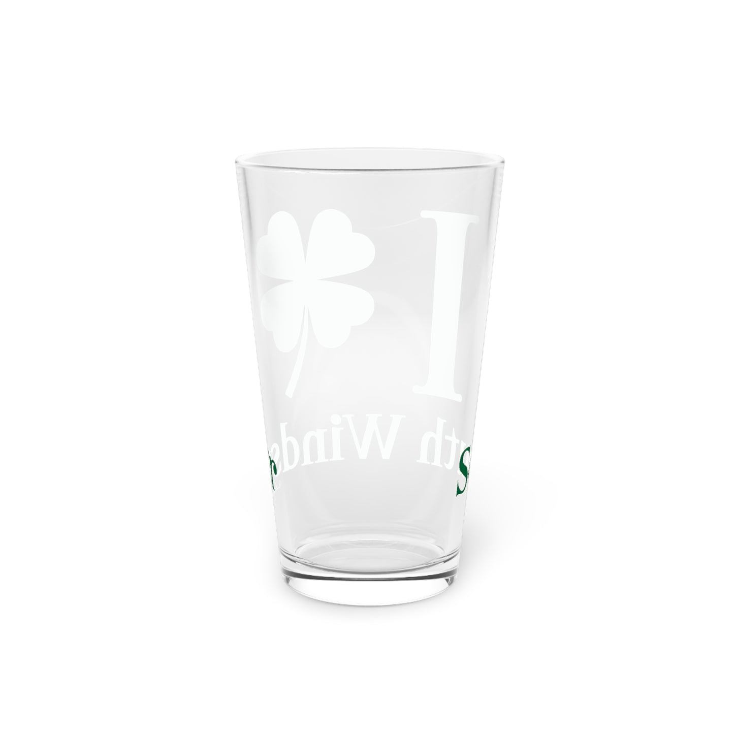 I Clover South Windsor Pint Glass, 16oz