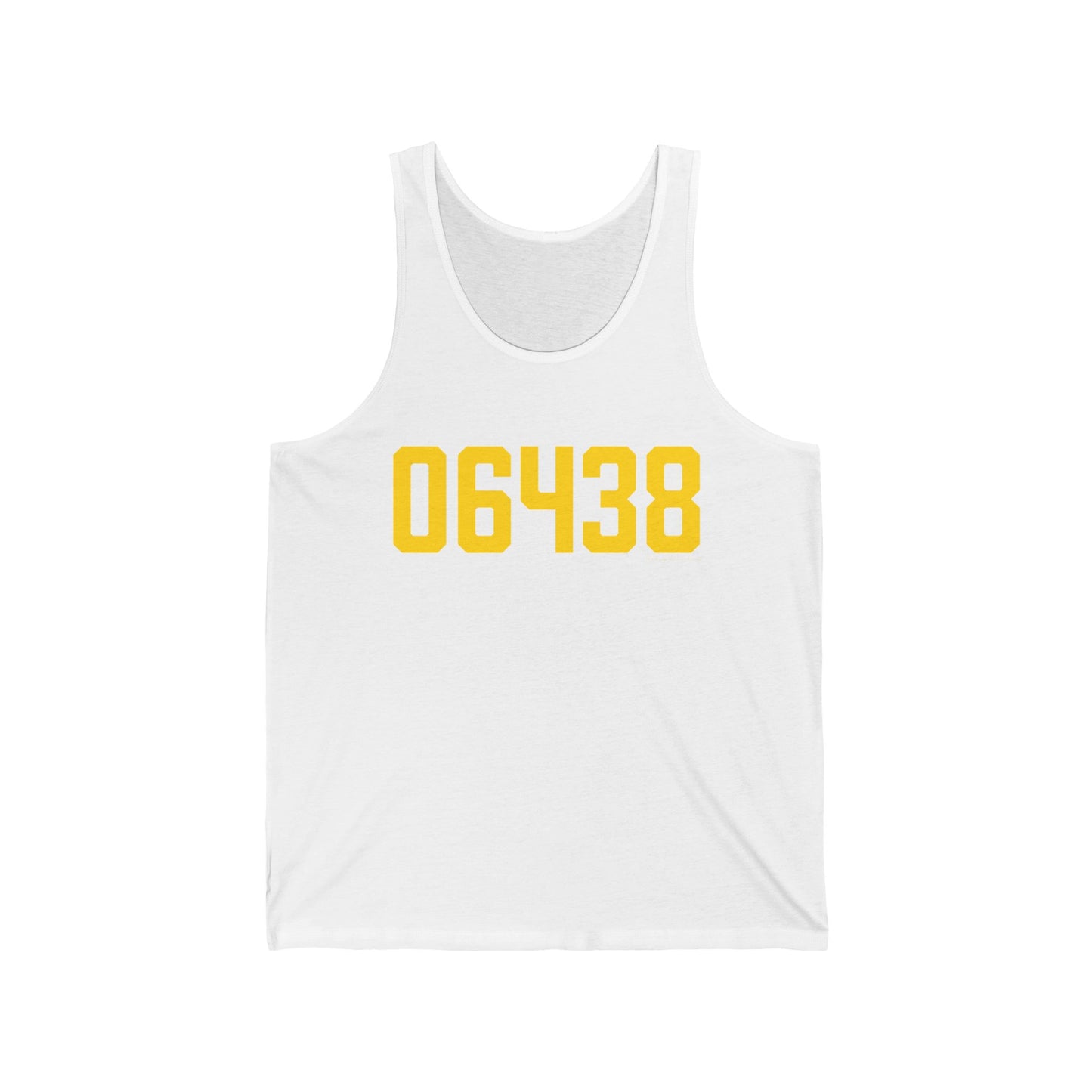 06438 Haddam Connecticut Zip Code Unisex Jersey Tank Top