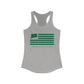 Hartland Connecticut St. Patrick’s Day Flag Women's Ideal Racerback Tank Top