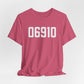 06910 Stamford CT Zip Code Unisex Jersey Short Sleeve T-Shirt