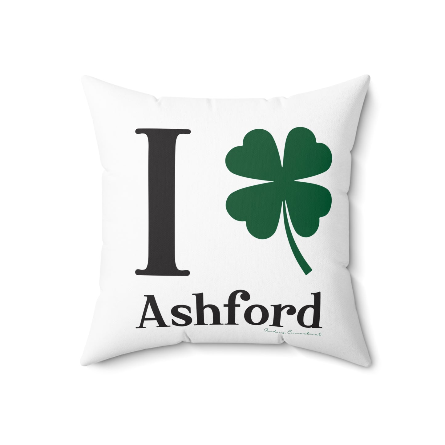 I Clover Ashford Spun Polyester Square Pillow