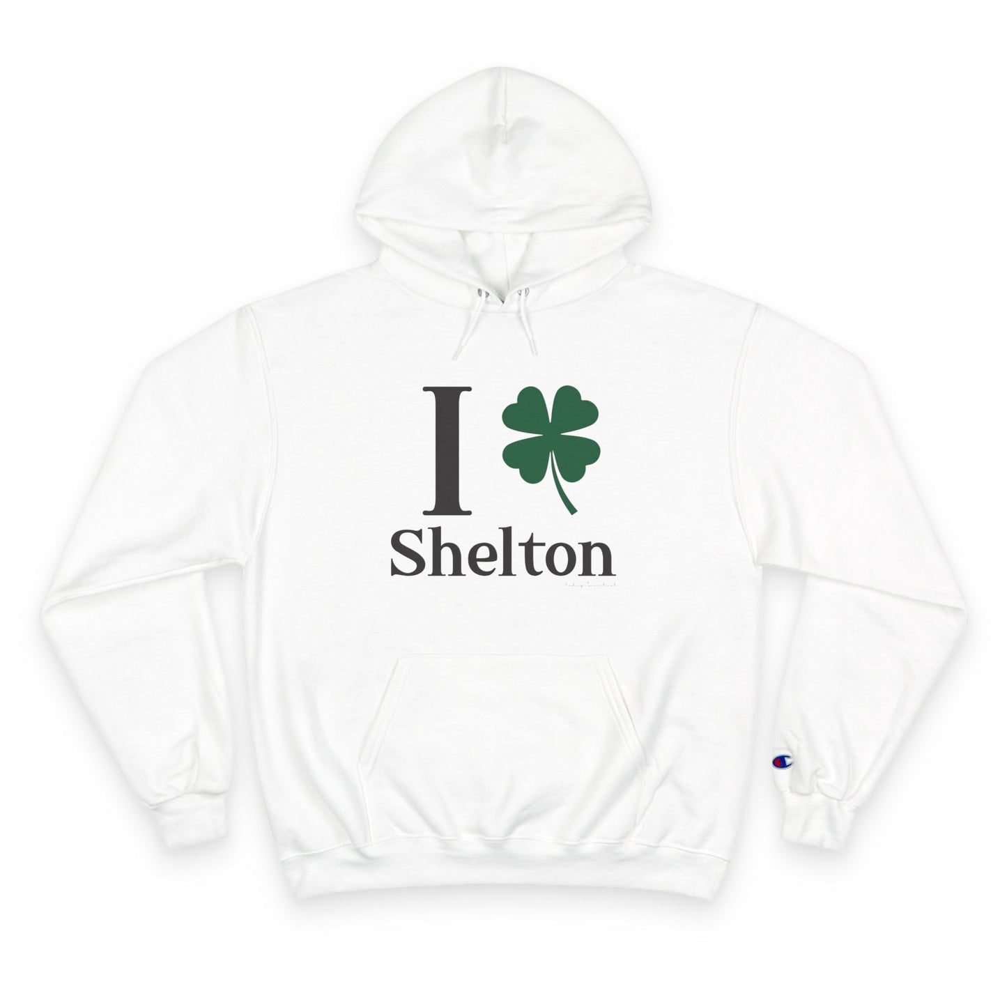I Clover Shelton Champion Hoodie