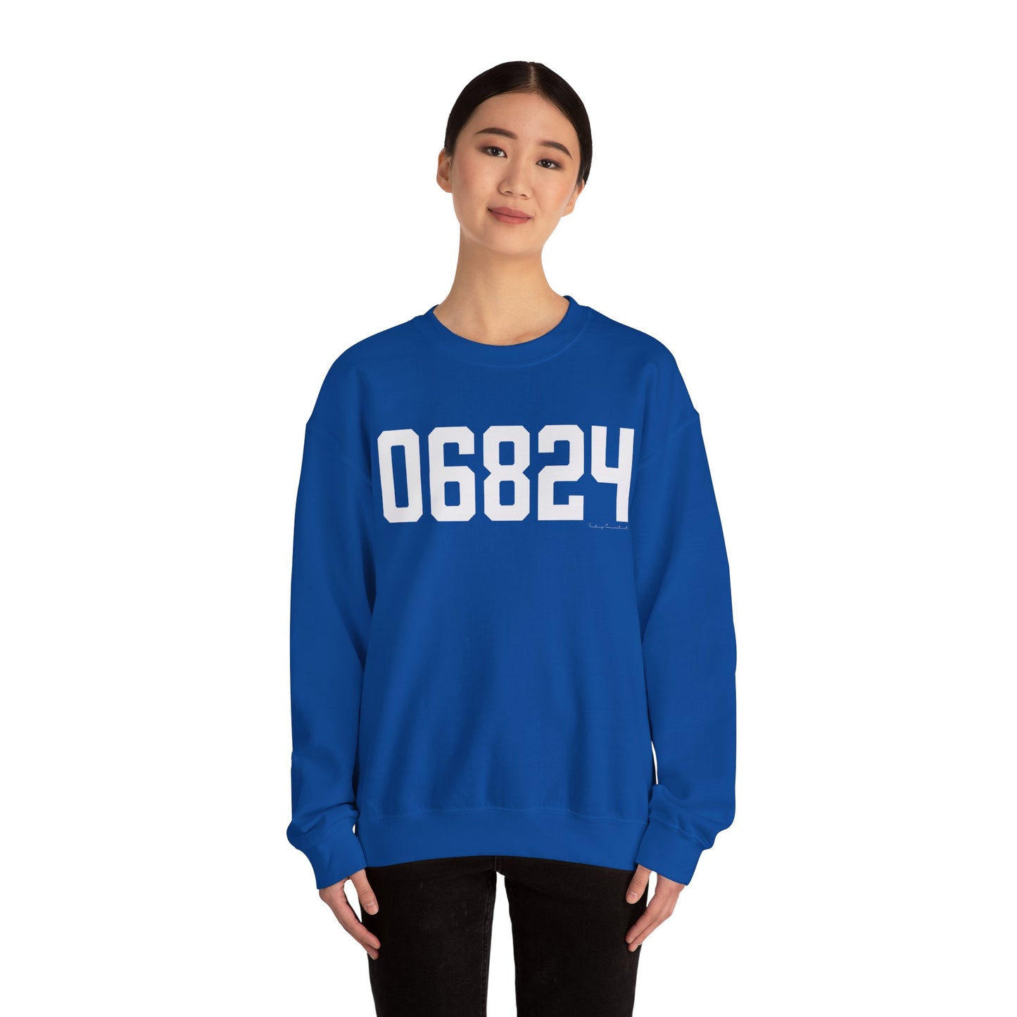 06824 Fairfield CT Zip Code Unisex Heavy Blend™ Crewneck Sweatshirt