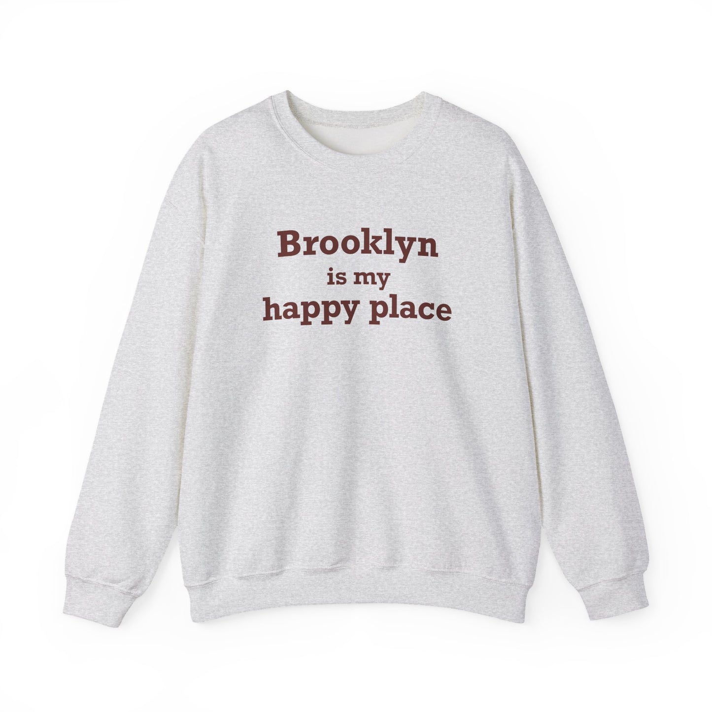 Brooklyn is My Happy Place Unisex Heavy Blend™ Crewneck Sweatshirt