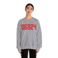 06824 Fairfield Connecticut Zip Code Unisex Heavy Blend™ Crewneck Sweatshirt