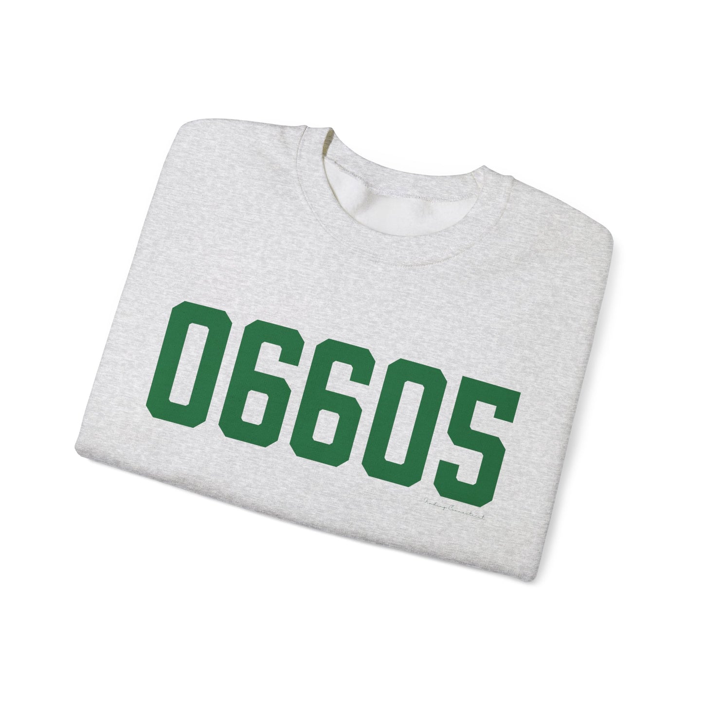 06605 Bridgeport Connecticut Zip Code Unisex Heavy Blend™ Crewneck Sweatshirt