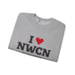 I Heart NWCN Unisex Heavy Blend™ Crewneck Sweatshirt