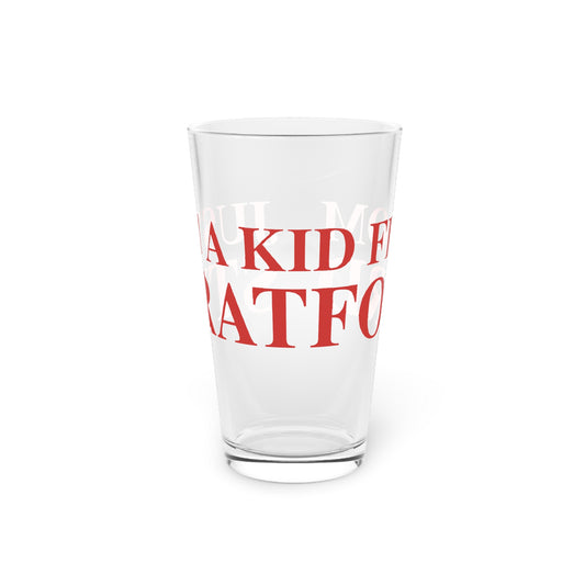 Just a kid from Stratford Pint Glass, 16oz